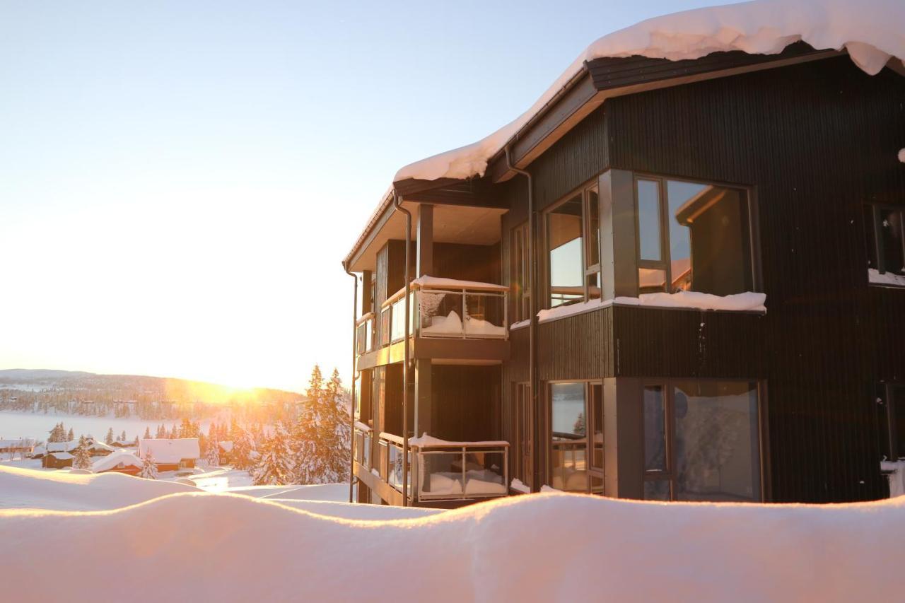 Beautiful Penthouse With Panoramic View At Sjusjoen Daire Dış mekan fotoğraf