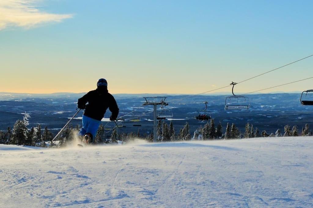 Beautiful Penthouse With Panoramic View At Sjusjoen Daire Dış mekan fotoğraf
